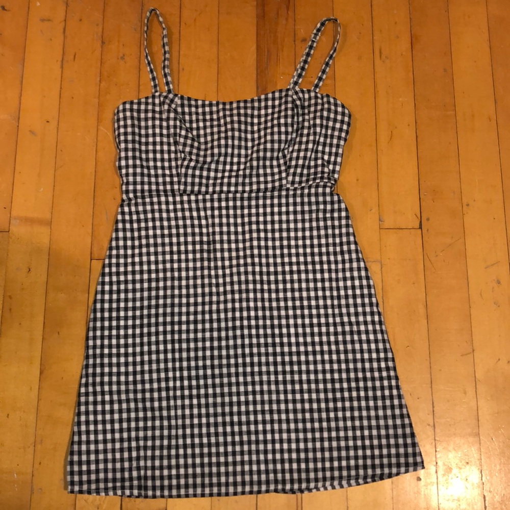 BRANDY MELVILLE GINGHAM DRESS